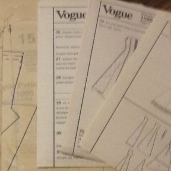 Sewing Pattern Vogue V1095 Bellville Sassoon Wedding Dress Size 6-10 Uncut - Picture 4 of 6